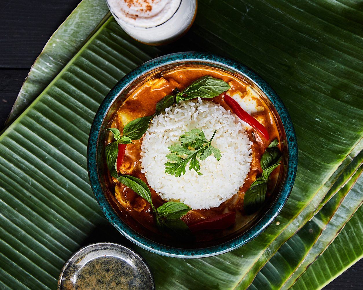 Ubón curry with jasmine rice